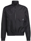 Adidas X-City Mens Black Full Zip Lightweight Jacket Size Xl New