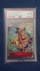 PSA10 One Piece Kartenspiel Nefeltari Vivi AlternateArt Parallel OP04-118 Japanisch - Bild 1 von 2