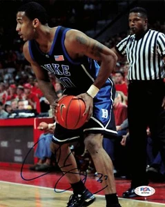 Dahntay Jones signed 8x10 Photo PSA/DNA Duke Blue Devils Autographed - Picture 1 of 1