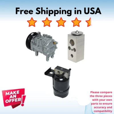 Kit Compressor A/C Fit Dodge W150 1990-1993, W250  1990-1993, W350 1990-1993 - Image 1 of 4