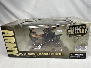 McFarlane's Military Army Redeployed 2 MK-19 40MM Grenade Launcher Box Set New! - Picture 1 of 7