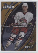 2002-03 ITG Be A Player Signature Series Gold Signatures Ray Whitney #045 Auto