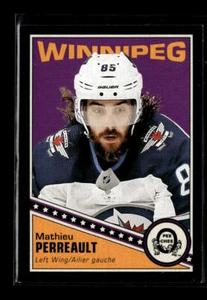 2019-20 O-Pee-Chee #295 Mathieu Perreault Retro Black Border #/100 - Picture 1 of 2