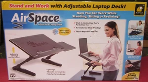 AirSpace adustable laptop desk for standing sitting reclining - Picture 1 of 2
