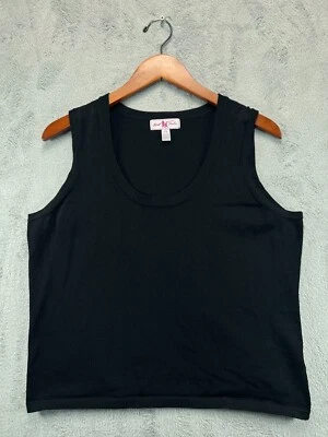 粉红色贵宾犬上衣衬衫女式加 1X 衬衫无袖休闲女士 — 第 1/4 张图片