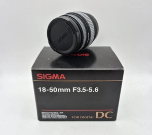 Sigma 18-50mm f/3.5-5.6 DC Zoom Lens for Pentax Boxed with Manuals - Picture 1 of 8