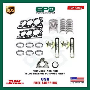 HEAD GASKET TIMING CHAIN KIT & ENGINE REBUILD KIT FOR LAND ROVER 306DT TDV6 3.0L - Picture 1 of 1