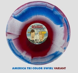 Beavis & Butthead Do America Soundtrack / Score Vinyl Album American Color Swirl - Picture 1 of 5