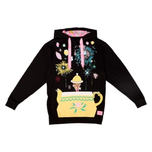 Loungefly Disney Alice in Wonderland Unbirthday Unisex Hoodie Large - Picture 1 of 1