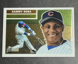 2005 Topps Heritage Sammy Sosa #THC20 - Chrome /1956 - Chicago Cubs