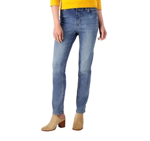 Denim & Co. Canyon Retreat Regular Easy Stretch Denim Jean Plus 24W A520631 - Picture 1 of 10