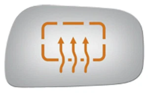 Fits Toyota Camry 1992-2001 Passenger Side Heated Auto Mirror Glass - Bild 1 von 1