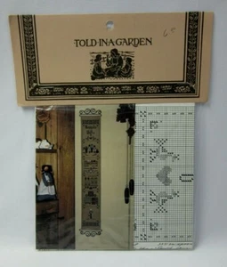 Told in a Garden Simple Gifts Cross Stitch Pattern - Picture 1 of 3