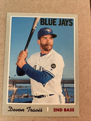 2019 Topps Heritage - #193 Devon Travis - Image 1 of 2