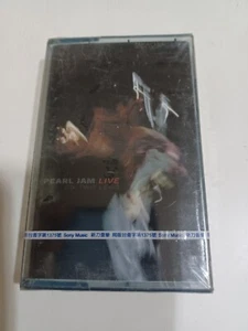 Pearl Jam Live RARE orig Cassette tape INDIA indian sealed 1998 Sony - Picture 1 of 3