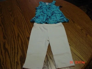 Toddler Girls 2 piece Capri set by George - Picture 1 of 3