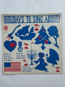 HOLIDAYS TO SING ABOUT LP RECORD - Foto 1 di 2