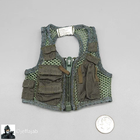1:6 scale BBI F15 Pilot Viper Flight Survival Vest for 12" Figures GI Joe Dragon Cover