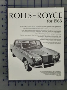 1968 Rolls Royce Brochure Folder Original - Picture 1 of 2
