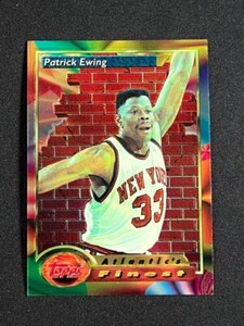 1994 Topps Finest Patrick Ewing #90 New York Knicks