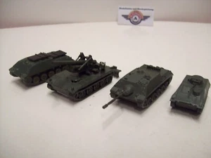 Roskopf-Military "Bundeswehr", colección 4 tanques, años 70, (W. Germany) 1:100 - Imagen 1 de 5