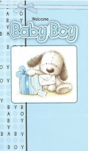 Welcome Baby Boy Card - Picture 1 of 1