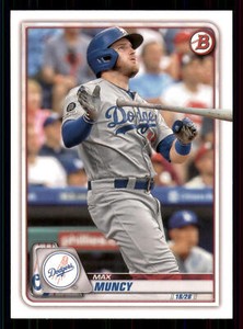 2020 Bowman Max Muncy #9  Los Angeles Dodgers