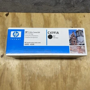 HP C4191A Color LaserJet Print Cartridge 4500 Series Ink Toner Black 6D06S8k - Picture 1 of 6