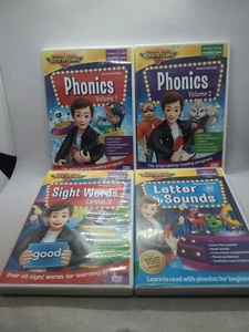 Rock N Learn Phonics: Volume 1  & 2 (DVD) Sight Words Level 2 Letter Sounds - Picture 1 of 24