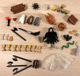 Lego Harry Potter Lot of Mixed Accessories & Animals from 4842 HOGWARTS Castle