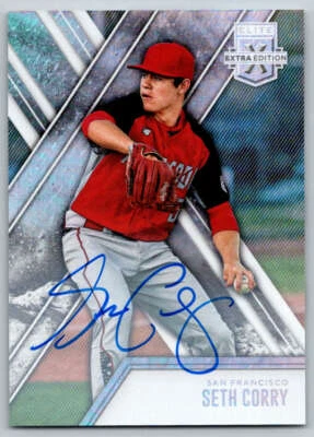 2017 Elite Extra Edition Autographs #96 Seth Corry (ref 168780) - Image 1 of 2