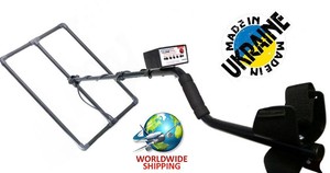 Pulse Metal detector CLONE PI-W waterproof coil 40x60cm detection depth 3 meters