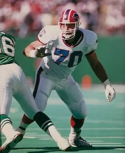 JOHN FINA 8X10 PHOTO BUFFALO BILLS PICTURE NFL FOOTBALL  - Picture 1 of 1