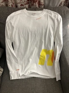 Vintage NOAH - New Order, White Long Sleeve T-shirt Sz: LARGE - Picture 1 of 8