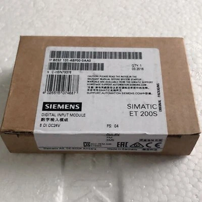 SIEMENS New 6ES7131-4BF00-0AA0 6ES7 131-4BF00-0AA0 free shipping - Image 1 of 2