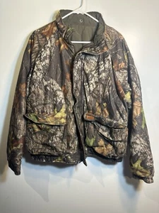wool rich Herren Camouflage Jagdmantel Full Zip ohne Kapuze Gr. XL 46 48 dick - Bild 1 von 5