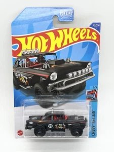 Chevy Bel Air 2022 Hot Wheels Big-Air Bel-Air HW negro #300 - Imagen 1 de 5
