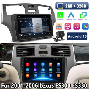 Android 13 CarPlay Car Stereo Radio GPS Player For Lexus ES300 ES330 2001-2006 - Picture 1 of 18
