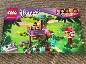 Lego Friends 3065 Olivia’s Tree House Instruction Manual Only - Picture 1 of 3