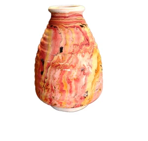 SELTENE Vintage lokale Nemadji Bienenstock Keramik Vase aus Pfeilspitze Region postfrisch * 6 Zoll - Bild 1 von 4