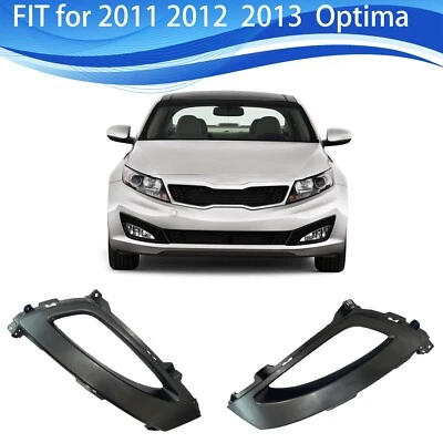 Fits Kia Optima LX/EX Fog Light bezel Cover 2011 2012 2013 Driver&Passenger Side Foto 1 de 4