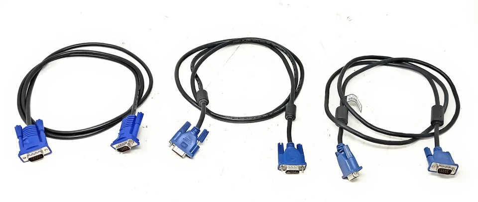 3 Cables Video VGA For Monitor/PC/Projector 1,4 MT - Image 1 of 1
