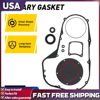 Kit de cubierta de junta primaria de embrague Fit Harley-Davidson Rod 2006 Street-VRSCR se adapta Foto 1 de 4