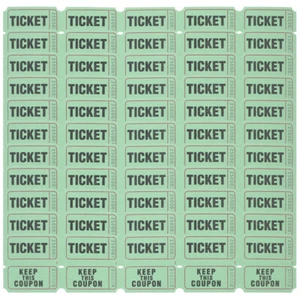 100PCS Raffle Tickets Party Game Raffle Tickets Festival Universal Tickets - Picture 1 of 12