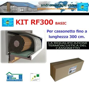 RF300 BASIC KIT RENOVA SYSTEM per la coibentazione di un cassonetto fino L=300CM - Picture 1 of 2