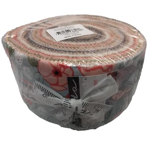 Moda "Country Rose " Jelly Roll - 42 strips of 42" x 2.5" cotton fabric - Picture 1 of 4