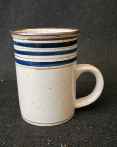 Vintage OTAGIRI MARINER 4" gesprenkeltes Steinzeug Kaffeebecher Tasse - Bild 1 von 4