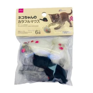 Mouse Cat Toys Daiso 6pc Pet Kitten - Picture 1 of 1