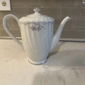 ECHT PORZELLAN PORZELLAN GOLD STANDARD ROSA ROSE MADE IN JAPAN Kaffee-/Teekanne - Bild 1 von 13