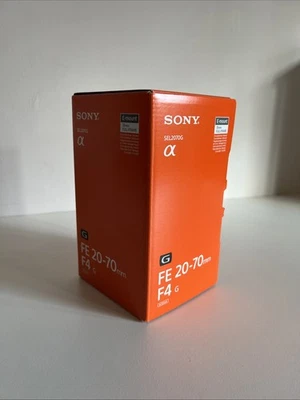Sony FE 20-70mm F/4 G Lens All Original Packaging Mint Condition Boxed - Image 1 of 4